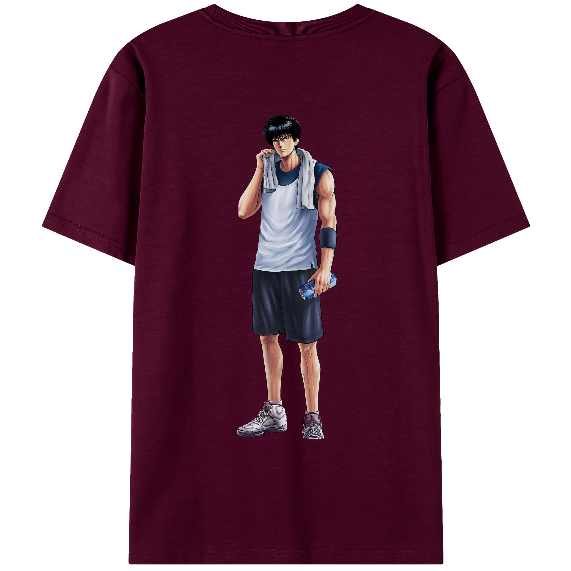 SLAM DUNK／スラムダンク レディース半袖Tシャツ(バックプリント)